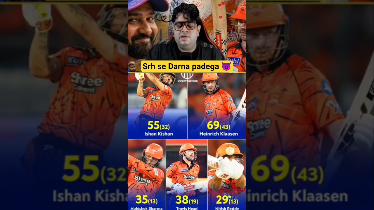 Srh se darna padega | Srh vs Pbks | highlights #ipl2026 #ipl #cricket #srhvspbks #ishankishan #srh
