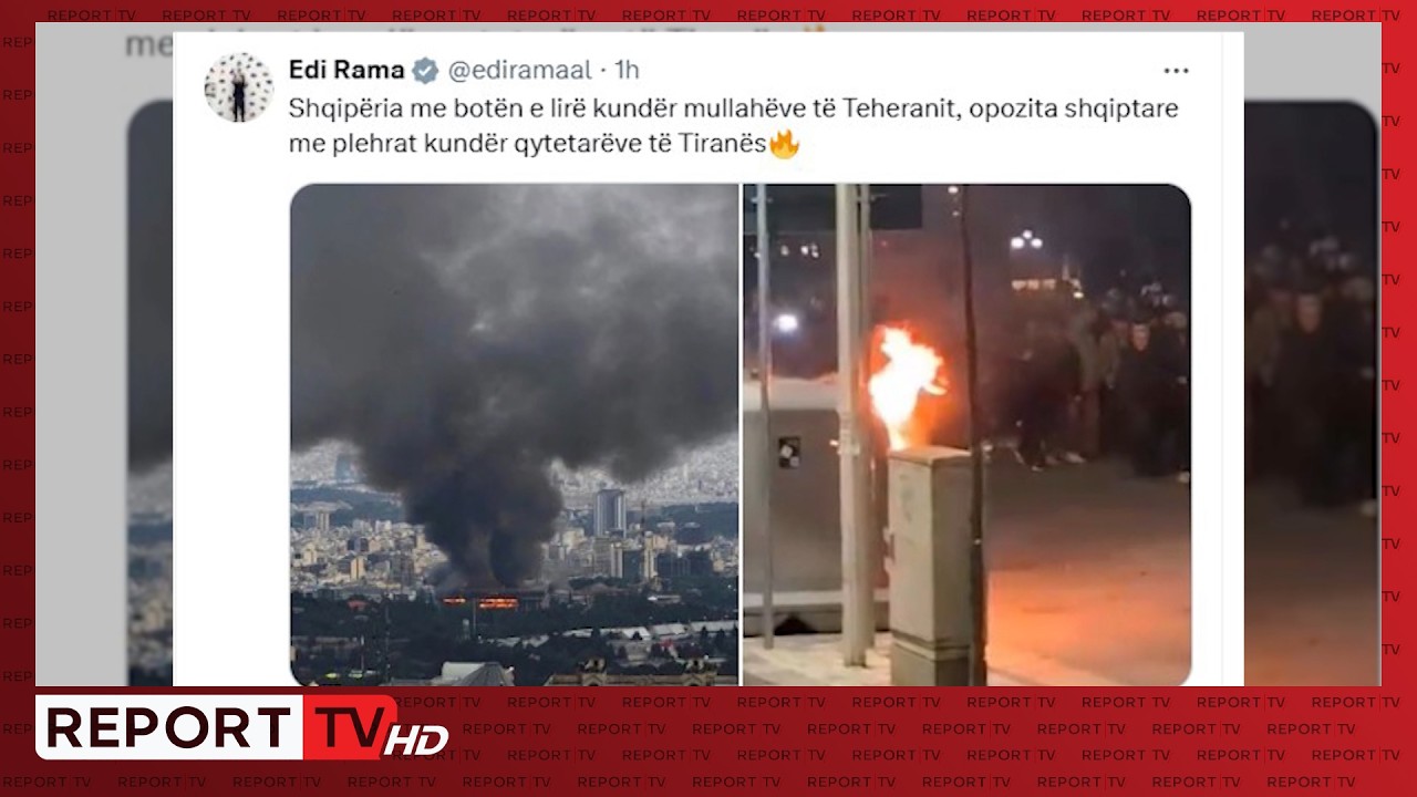 Protesta e PD/ Rama: Shqipëria kundër mullahëve të Teheranit, ndërkohë opozita kundër Tiranës