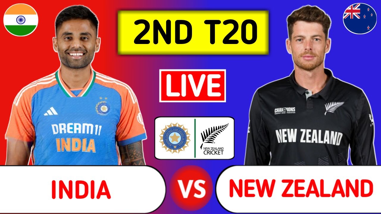 India Vs New Zealand 2nd T20 Live Score - Part 2