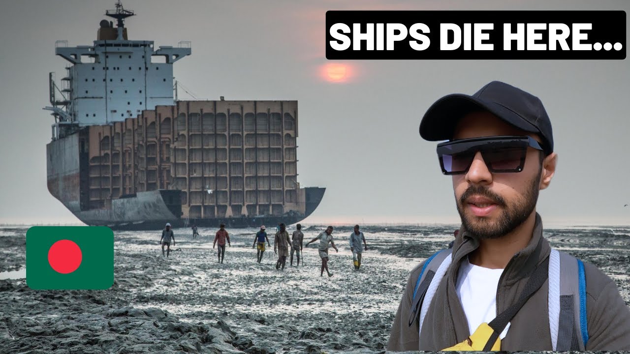 SHIP BREAKING YARD IN CHITTAGONG || WHERE SHIP GO TO DIE...