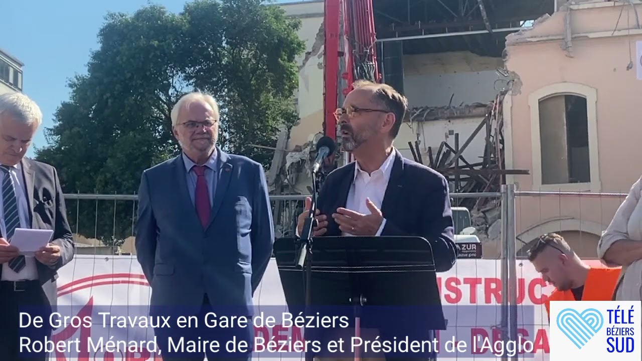 De Gros Travaux en Gare de Béziers