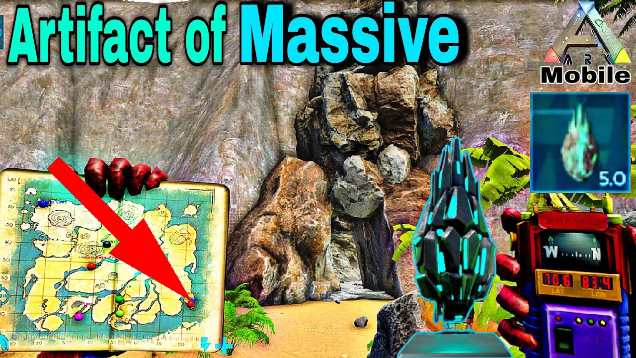 How to Get Artifact of the Massive in ARK Mobile | Best Location & Guide