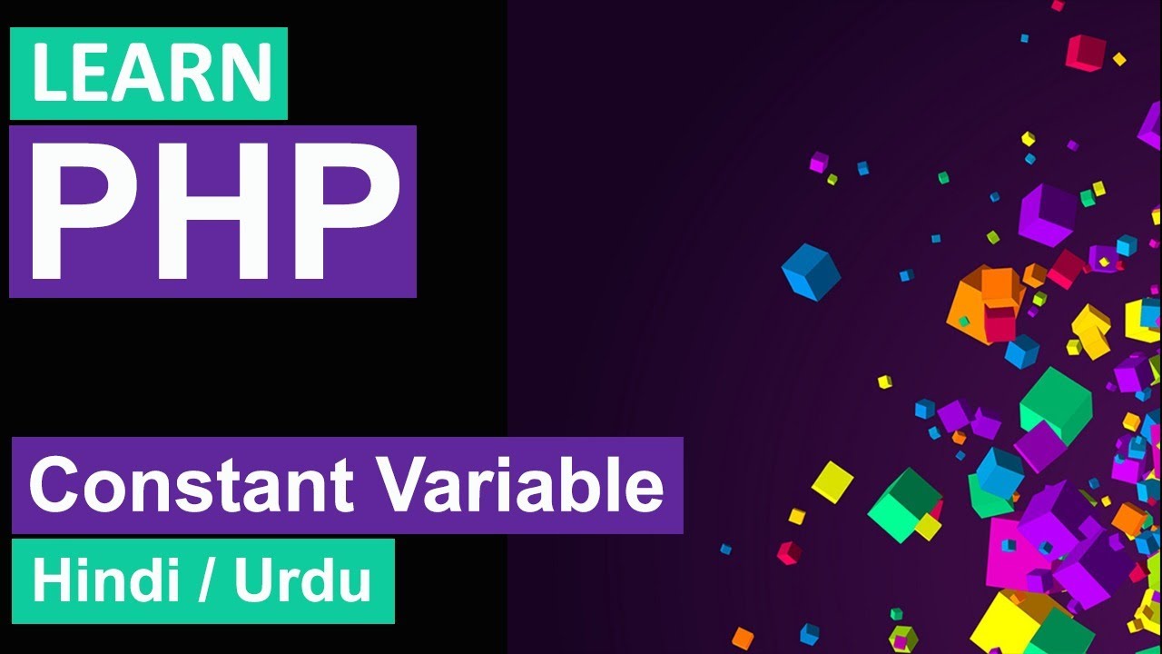 PHP constant varaible in hindi