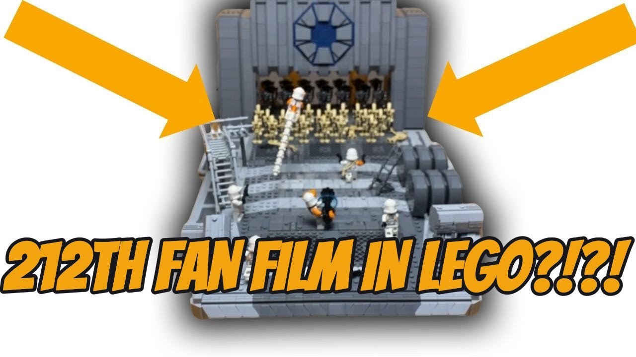 I Built the 212th Fan Film in LEGO! #lego #legostarwars #legobase #legomoc #lego212thfanfilm
