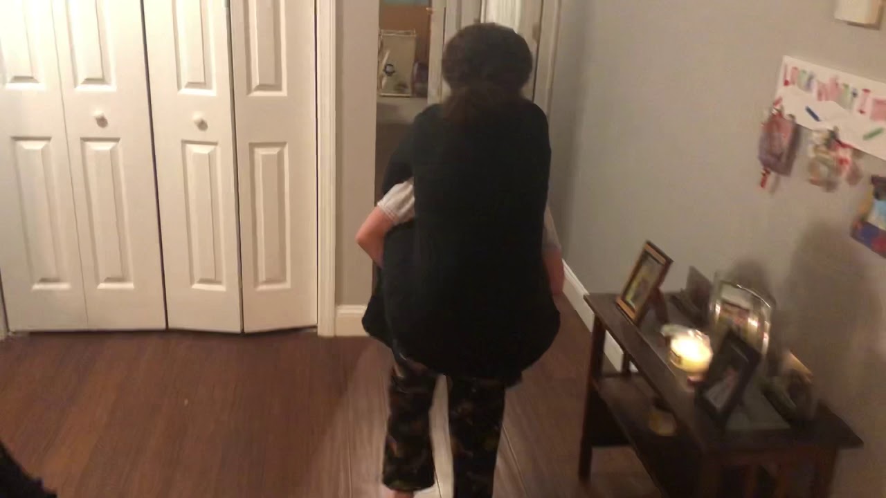 Carrying my mom AGAIN
