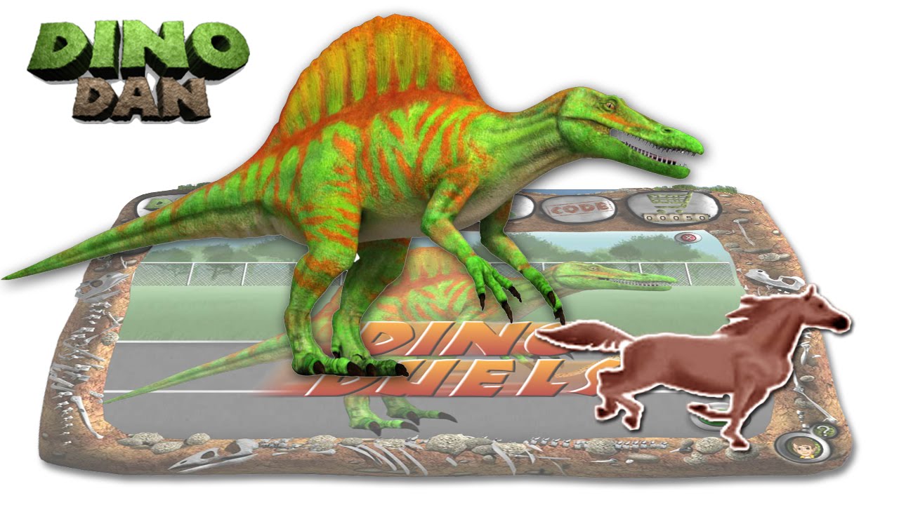 DINO DAN : DINO DUELS #2 - Spinosaurus VS. Horse