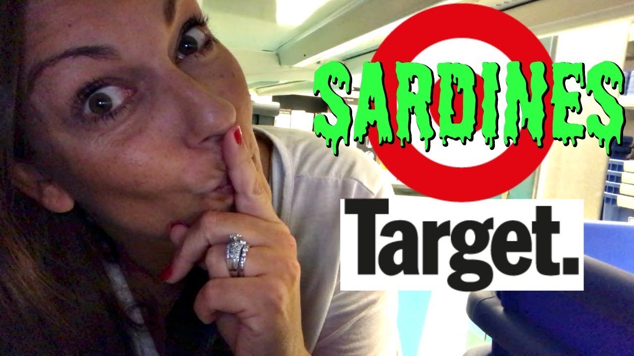 PLAYING SARDINES WHILE WE SHOP AT TARGET! HIDE AND SEEK!