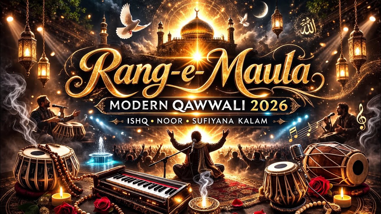 Rang-e-Maula (Modern Qawwali 2026) | New Sufi Kalam | Heart Touching Qawwali | Fanaa Studio