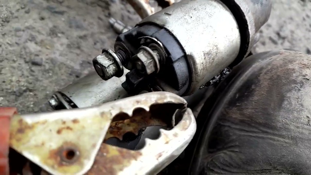 Diagnóstico y reparación de solenoide de marcha aveo