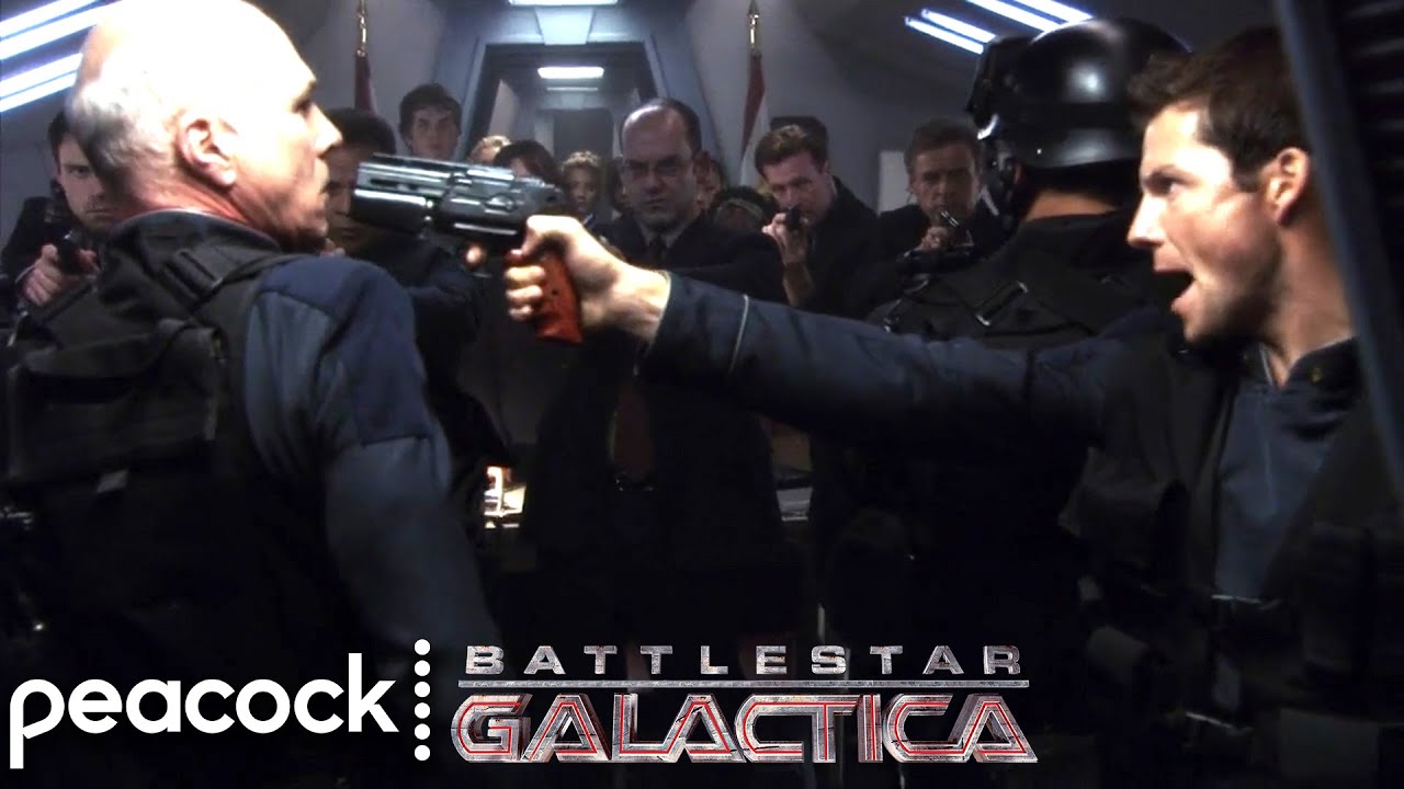 Battlestar Galactica | Arresting The President