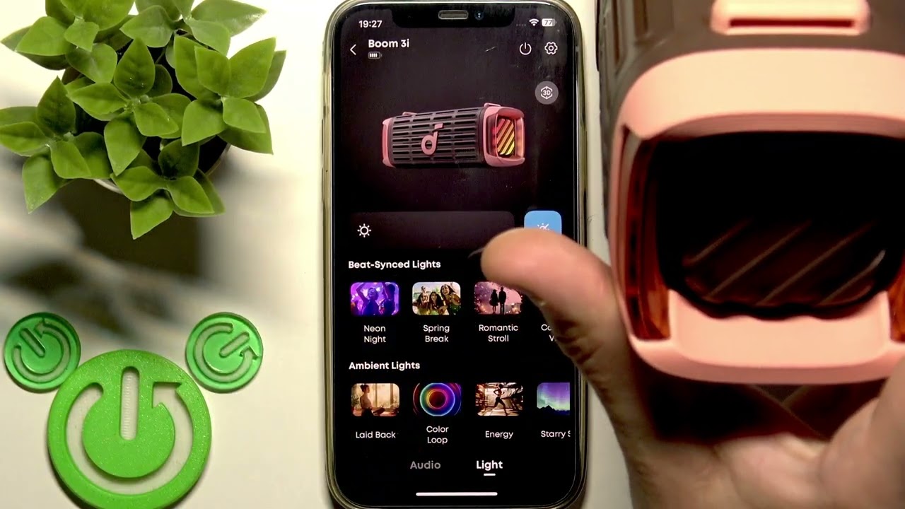 SOUNDCORE Boom 3i &ndash; How to Enable or Disable LED Light