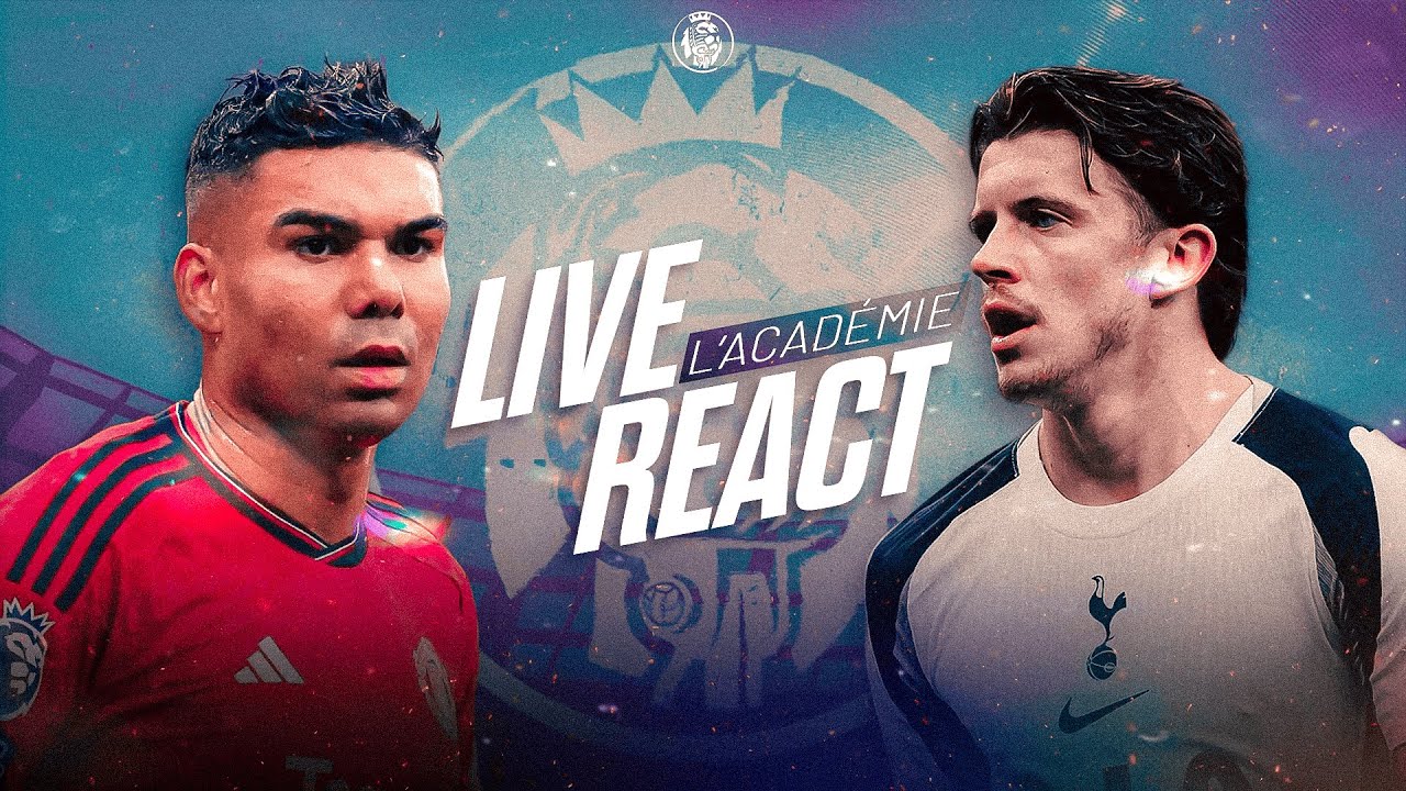 REACT MANCHESTER UNITED-TOTTENHAM