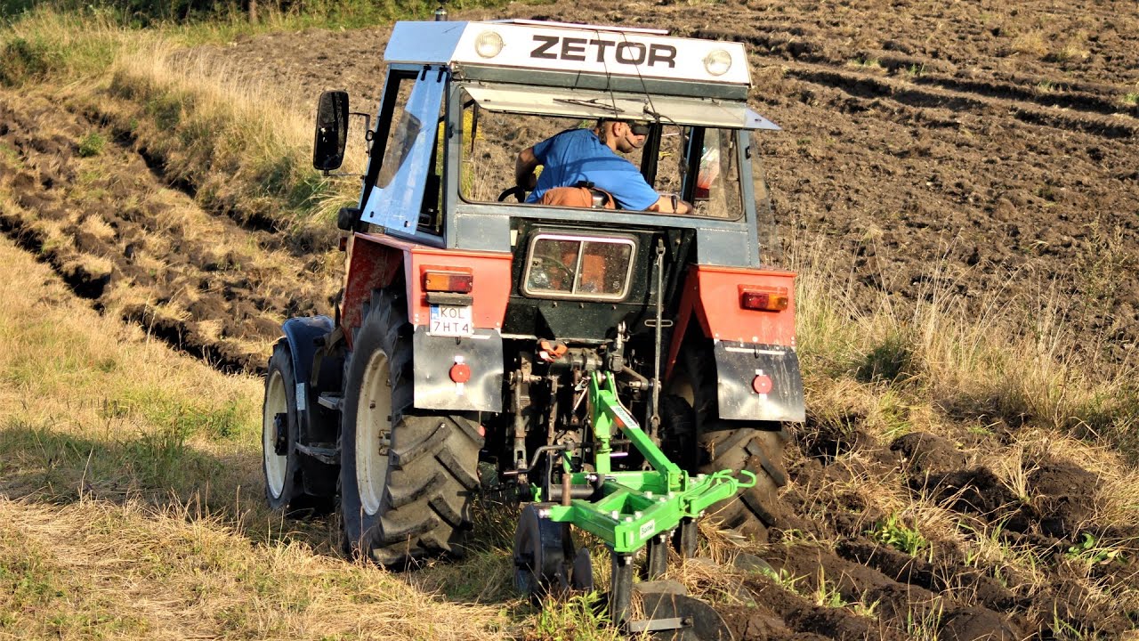 CIĘŻKA Orka Ugoru 2020 Zetor 5245 DŹWIĘK SILNIKA
