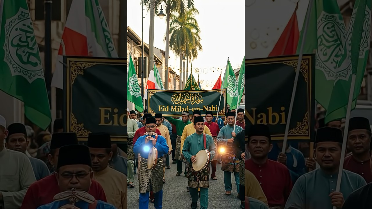 Top 5 Countries Celebrate Eid Milad un Nabi😱#eidmiladunnabi #12rabiulawal #muhammadﷺ #milad #info
