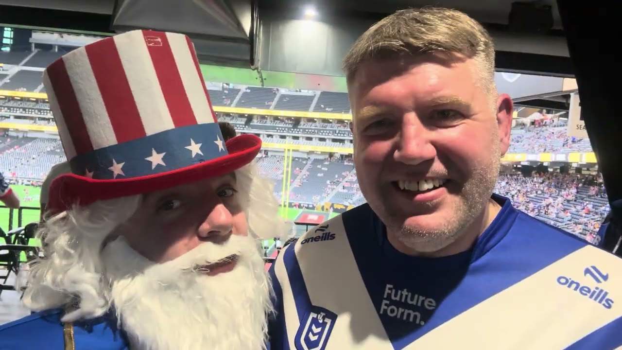 American Rugby League fan Patrick Brown from Nashville, TN at Las Vegas Rugby League