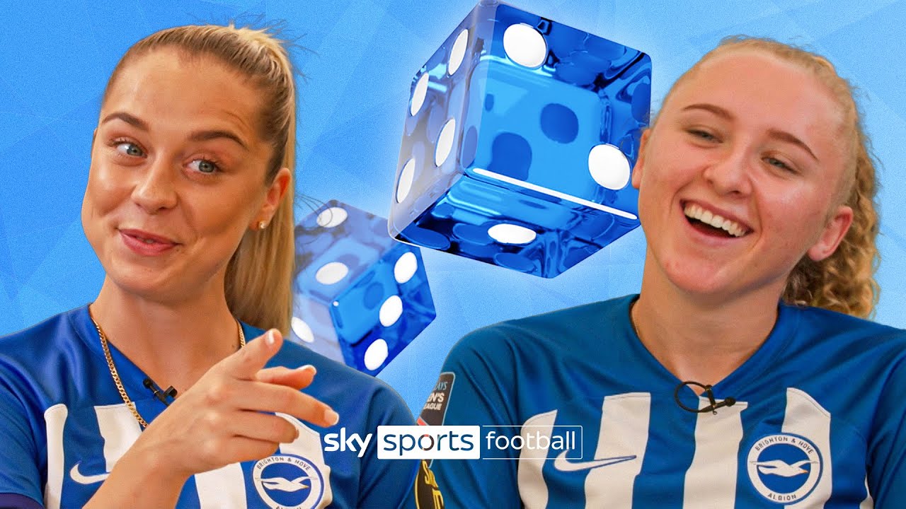 Name dropping Lucy Bronze 👀 | Poppy Pattinson and Katie Robinson | Roll The Dice 🎲