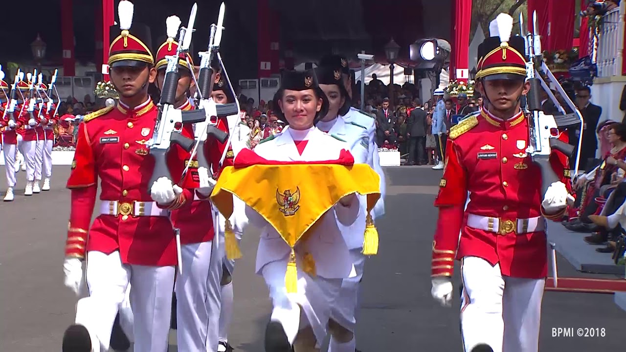 Upacara Peringatan Detik-Detik Proklamasi Kemerdekaan Republik Indonesia, 17 Agustus 2018