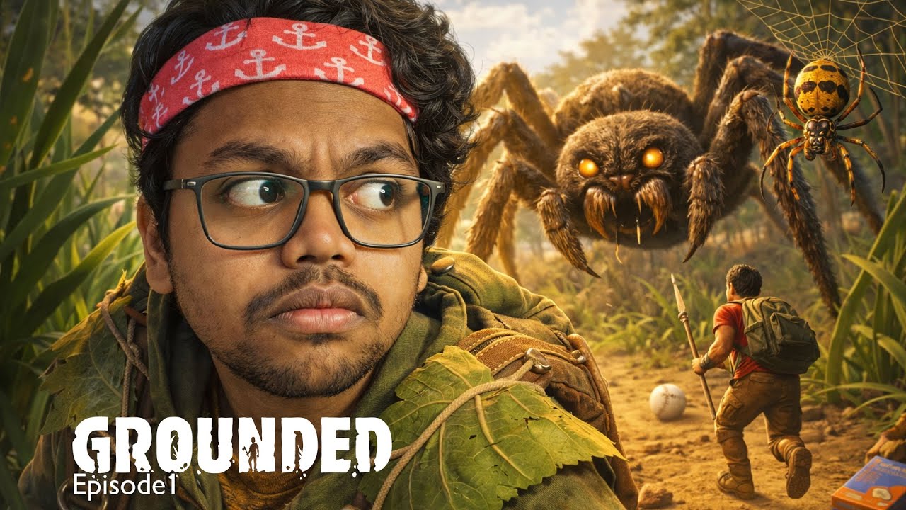 Spiders Are Terrifying in Grounded! | First Playthrough
