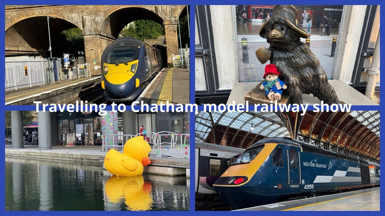 Travel to and from Chatham model railway show