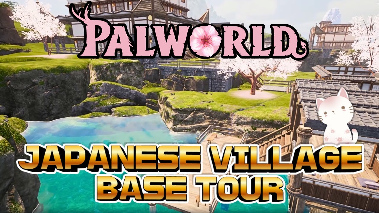 This Japanese Village in Palworld is NEXT LEVEL