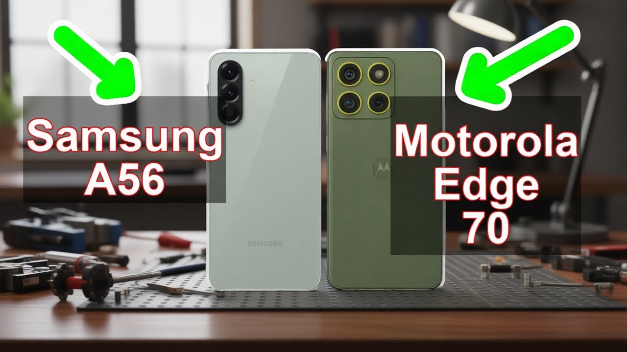 Samsung Galaxy A56 vs Motorola Edge 70
