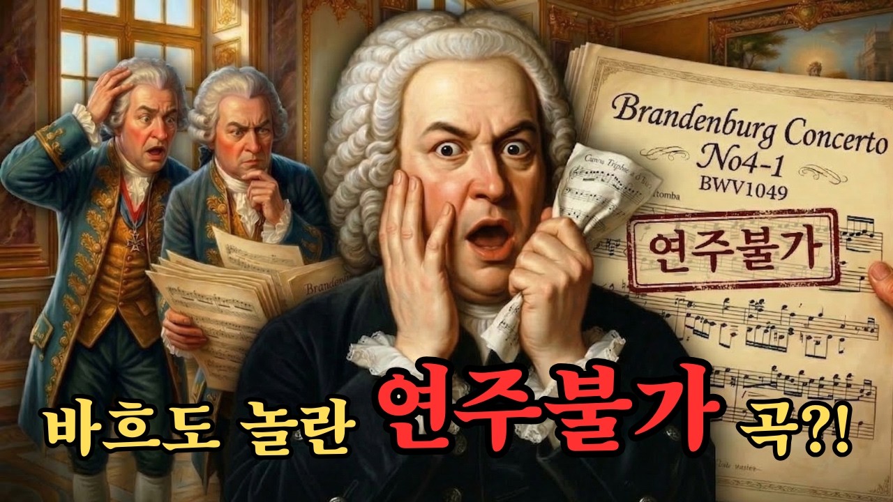 [명곡 비하인드 #1] 바흐도 놀란 연주불가 곡?! 브란덴부르크 협주곡의 뒷이야기📝 |  Bach's Brandenbrug Concertos Story