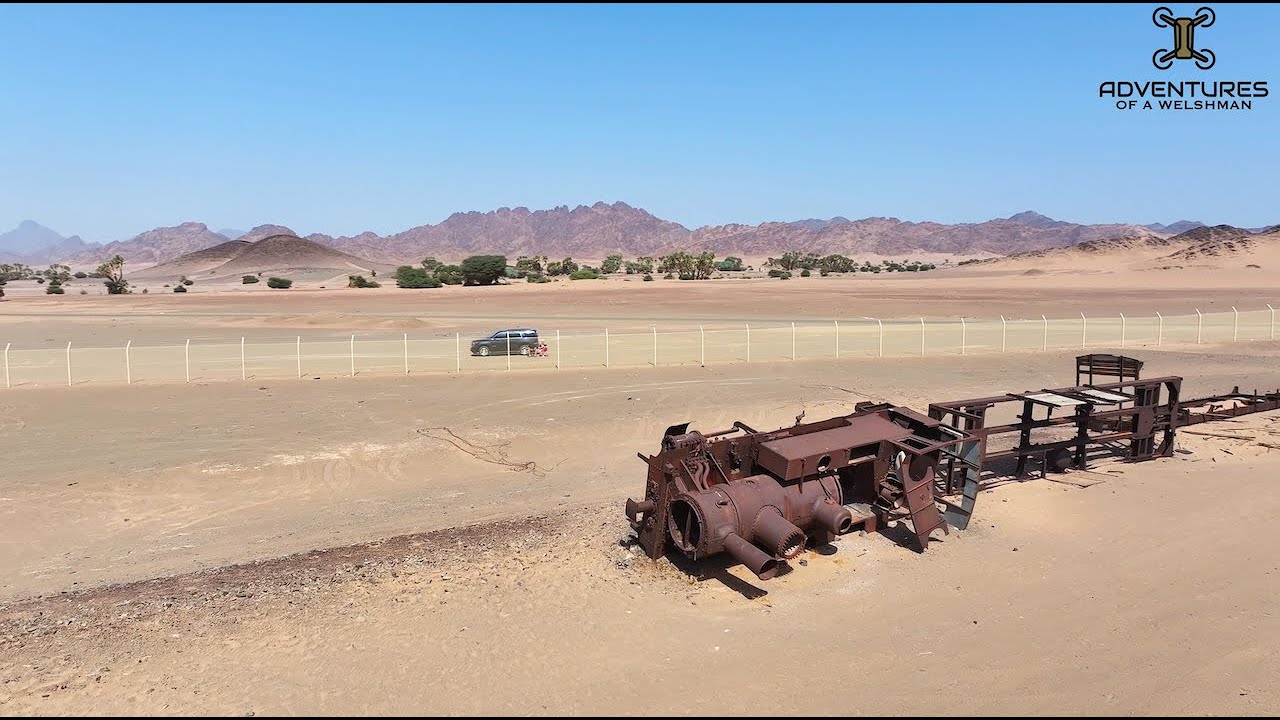 Hejaz Railway Train, Hadiyah, Saudi Arabia 🇸🇦 l DJI Mavic 3 Pro l 2024 l