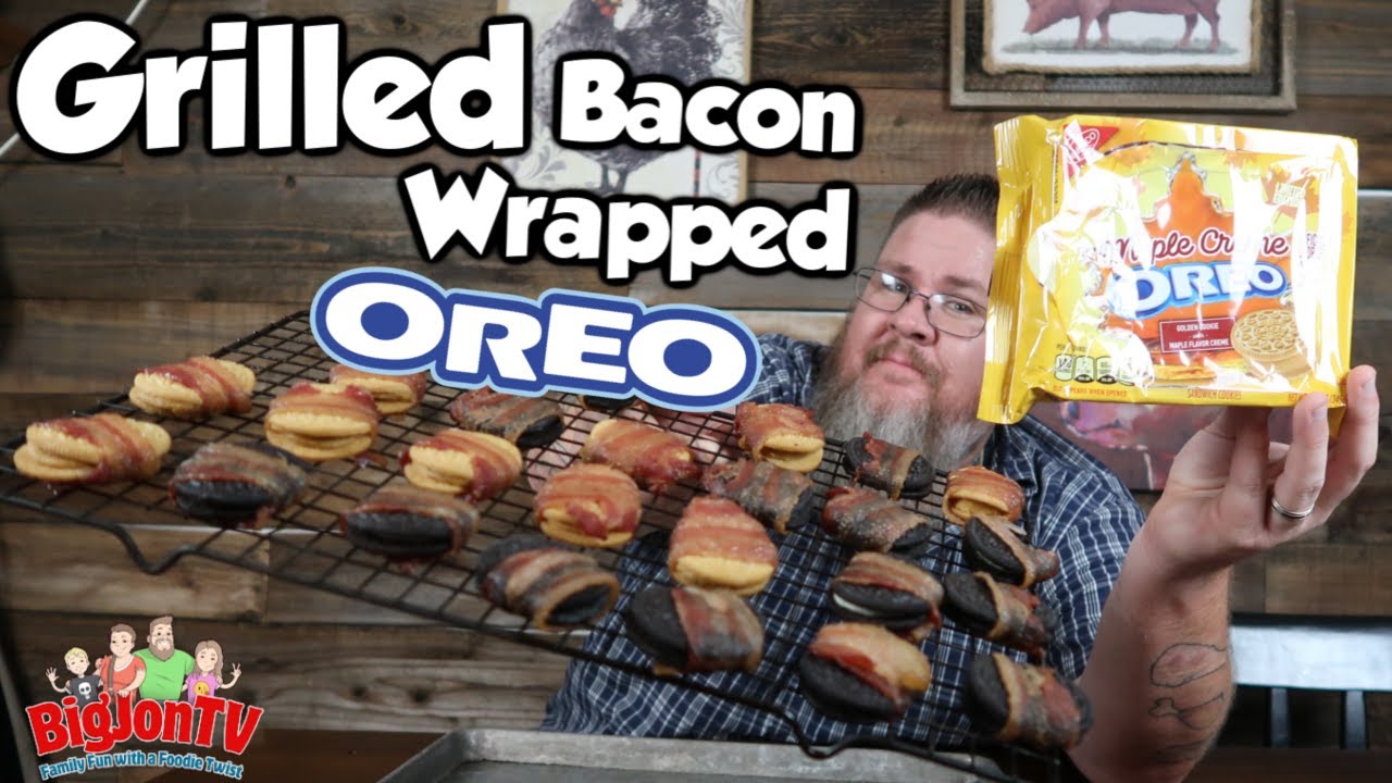 Grilled Bacon Wrapped Oreos?!?! || What's Cookin' Wednesday