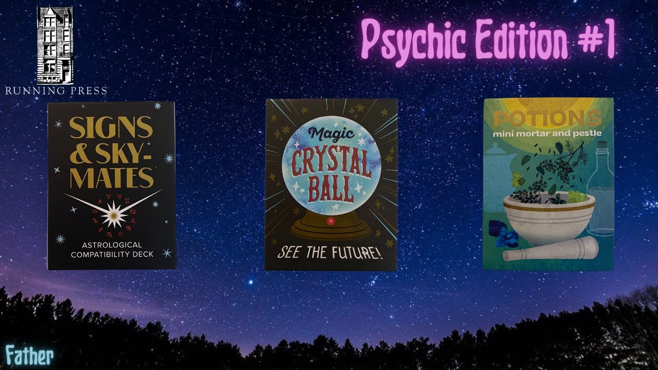 Running Press Mini Kits Unboxing #5: Psychic Edition #1 | Sign & Skymates, Crystal Ball and Potions
