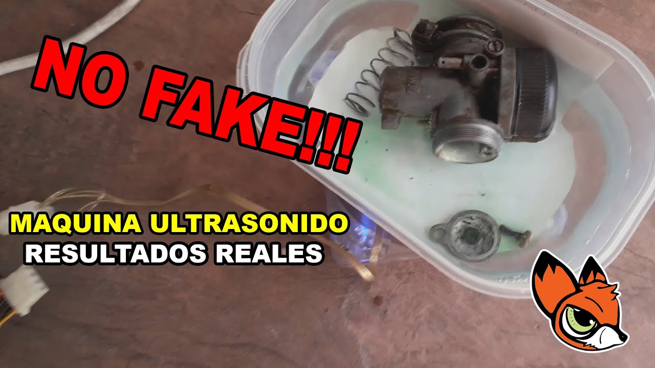 Maquina ultrasonidos casera, resultado real, esto NO funciona