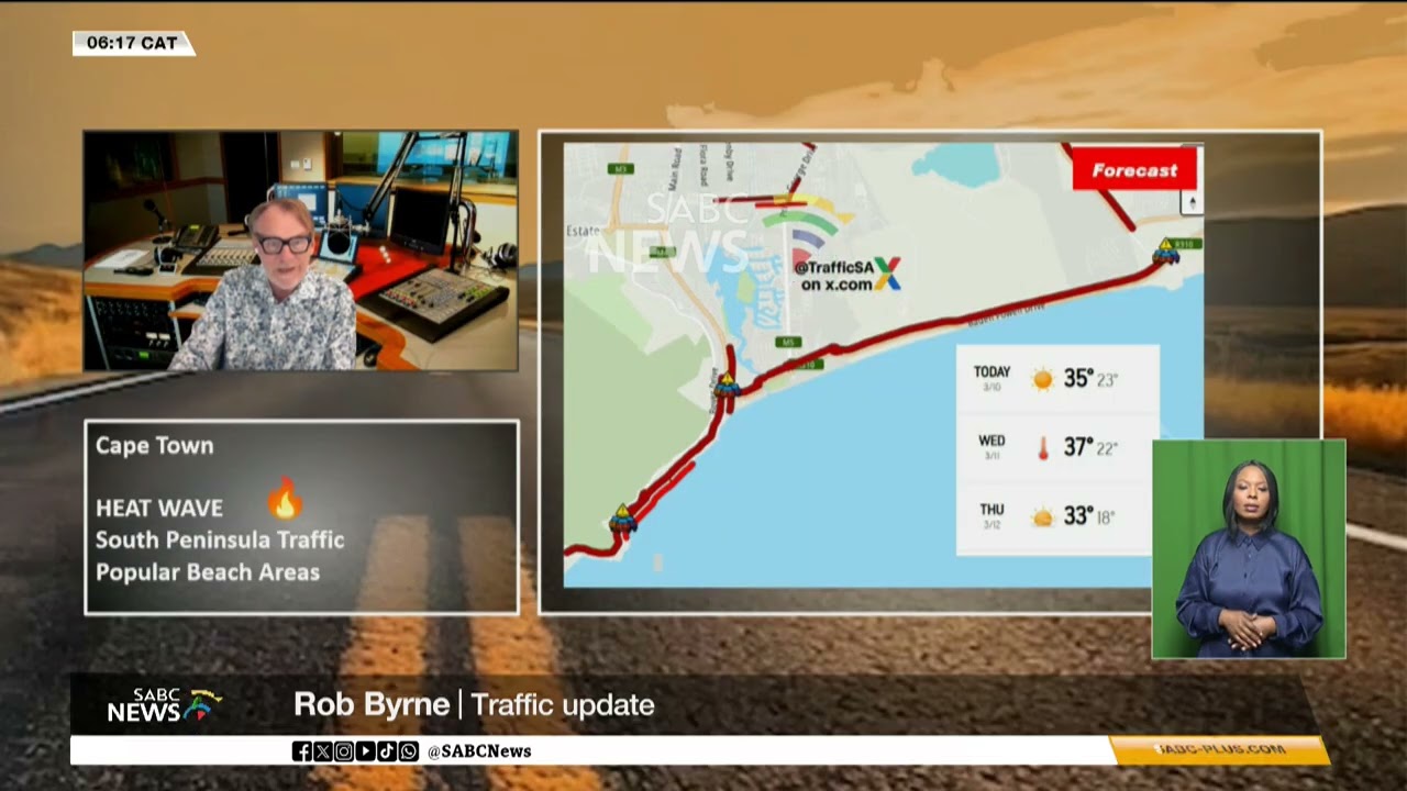 Traffic update | 10 March 2026