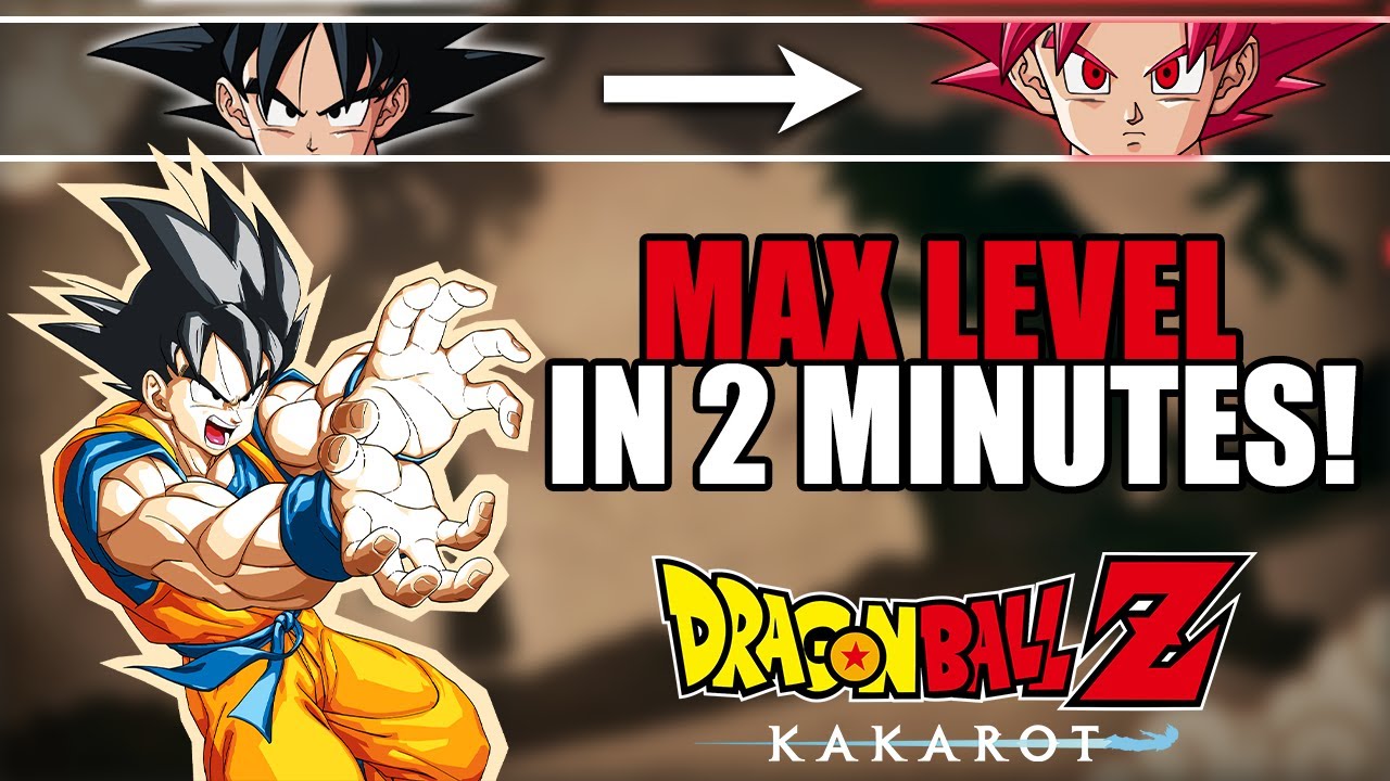 Как быстро повысить уровень в Dragon Ball Z Kakarot — уровень 0-300 за 2 минуты!