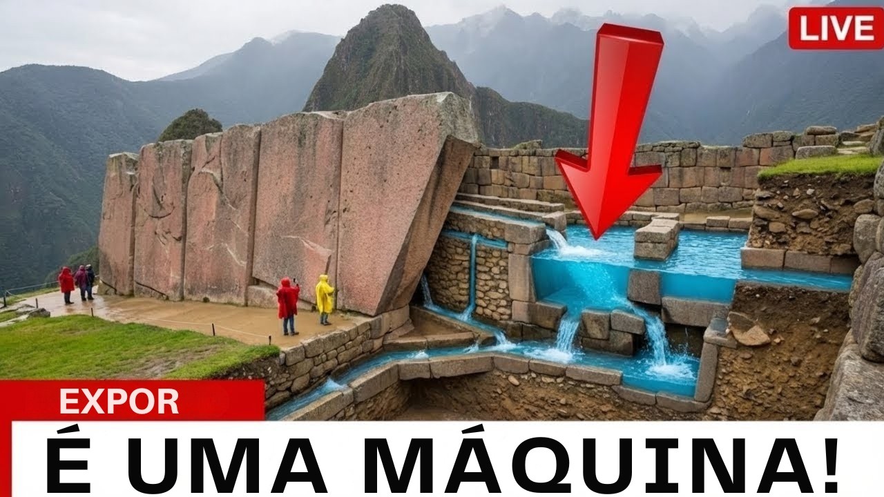 O segredo do sistema hidráulico de Ollantaytambo revelado: o truque que faz a pedra 