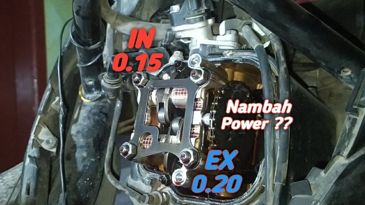 Tips Mio M3/Z Mio125 Nambah Power dan Irit Bensin dengan hanya Stel Klep ??