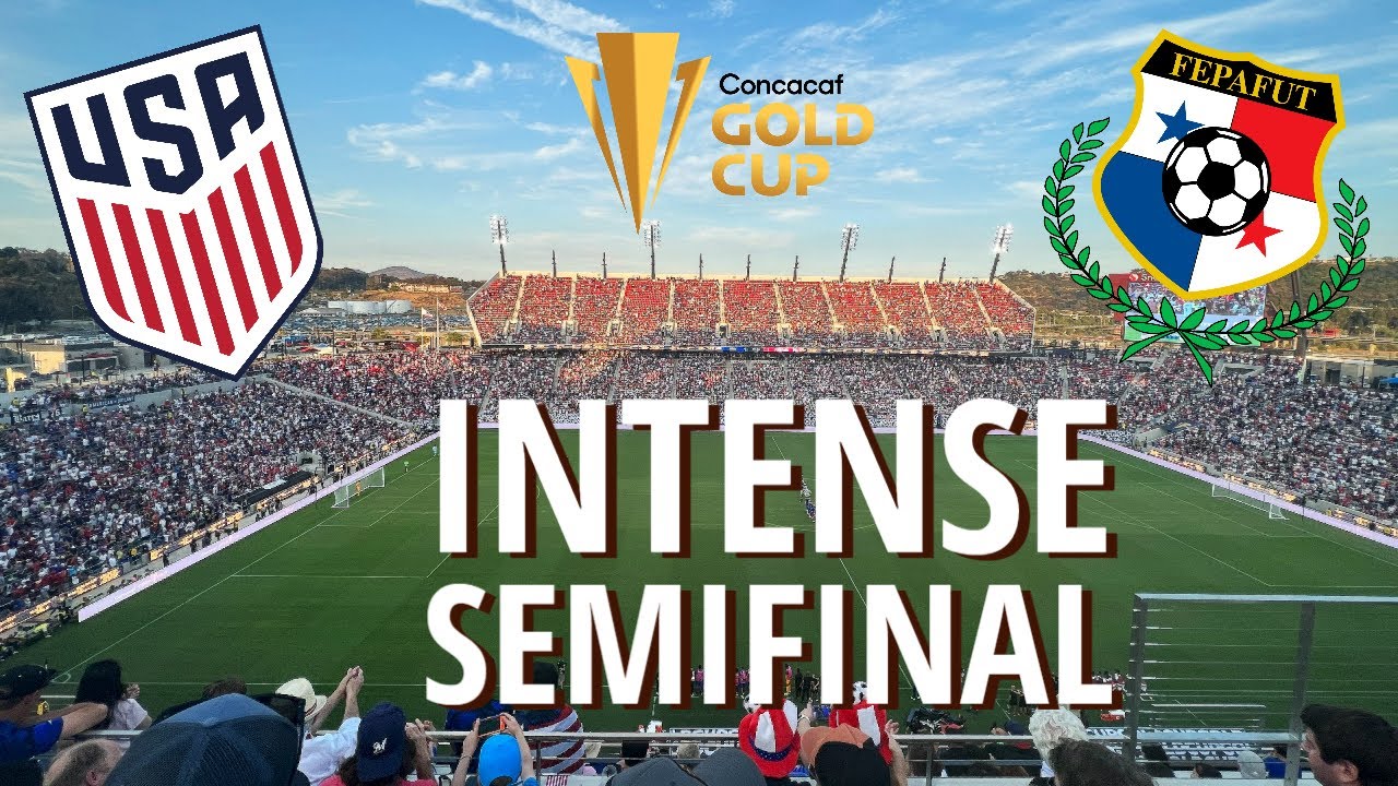 USA v. PANAMA go to PENALTIES in CONCACAF Gold Cup Semifinal at Snapdragon Stadium in San Diego, CA