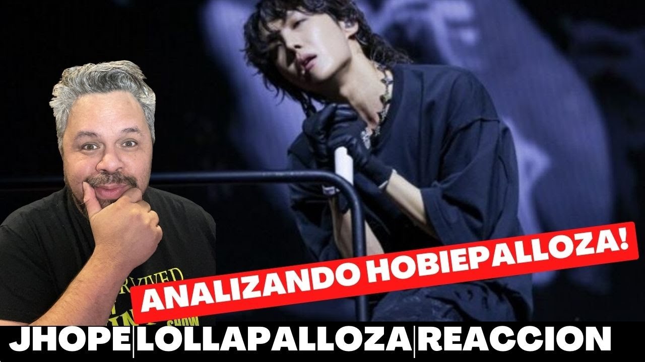 Reaccion a J-Hope en Lollaplooza !!