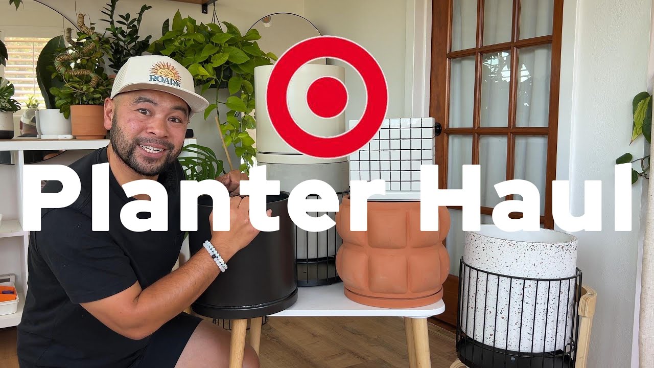 Planter haul from Target + styiling