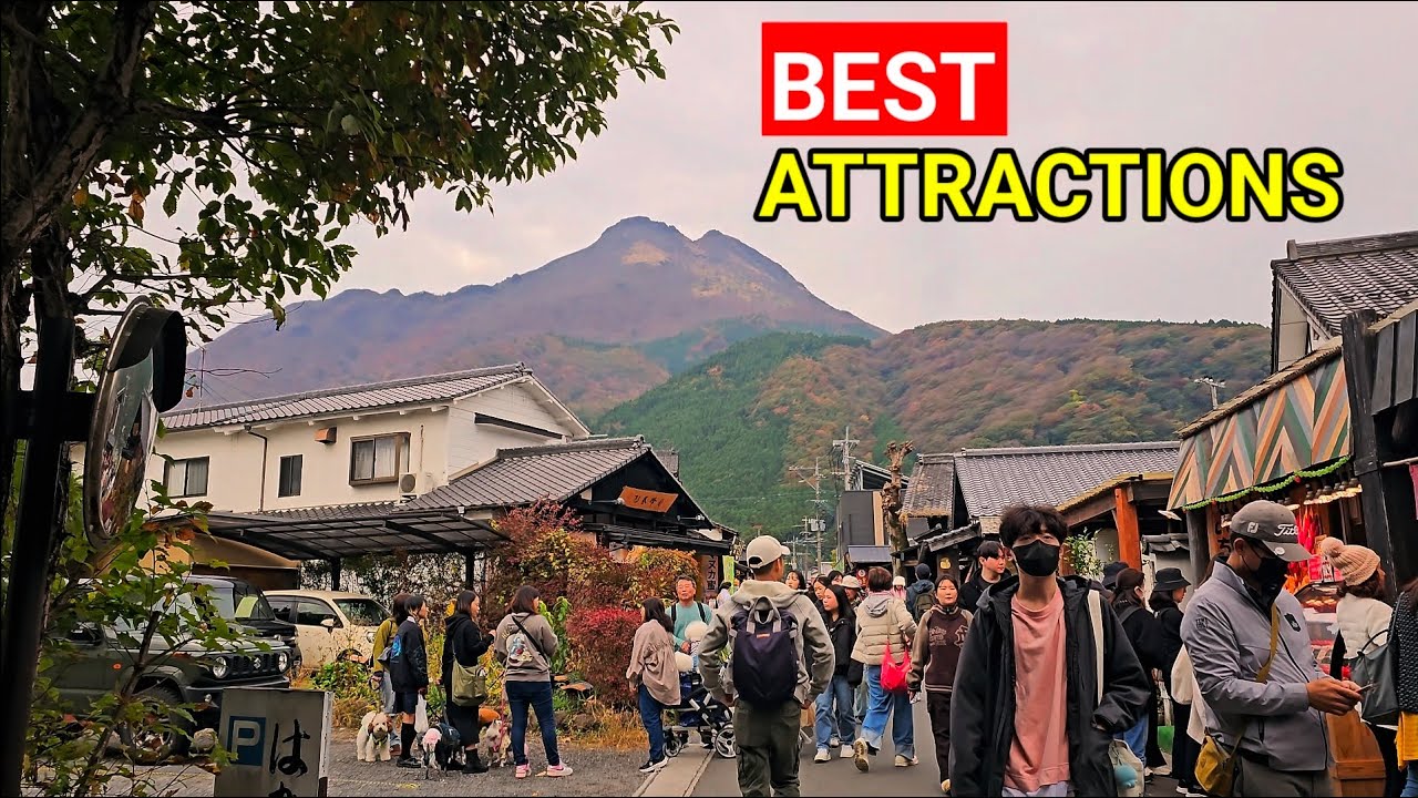 Beppu Hot Spring-Yufuin Floral Village-Lake Kinrin-Mt. Aso Crater | Yufuin JAPAN