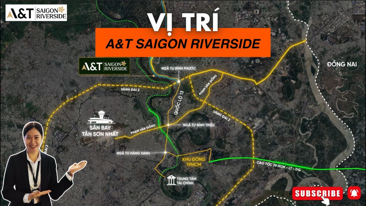 A&T Saigon Riverside &ndash; Vị tr&iacute; V&Agrave;NG đường ven s&ocirc;ng S&agrave;i G&ograve;n