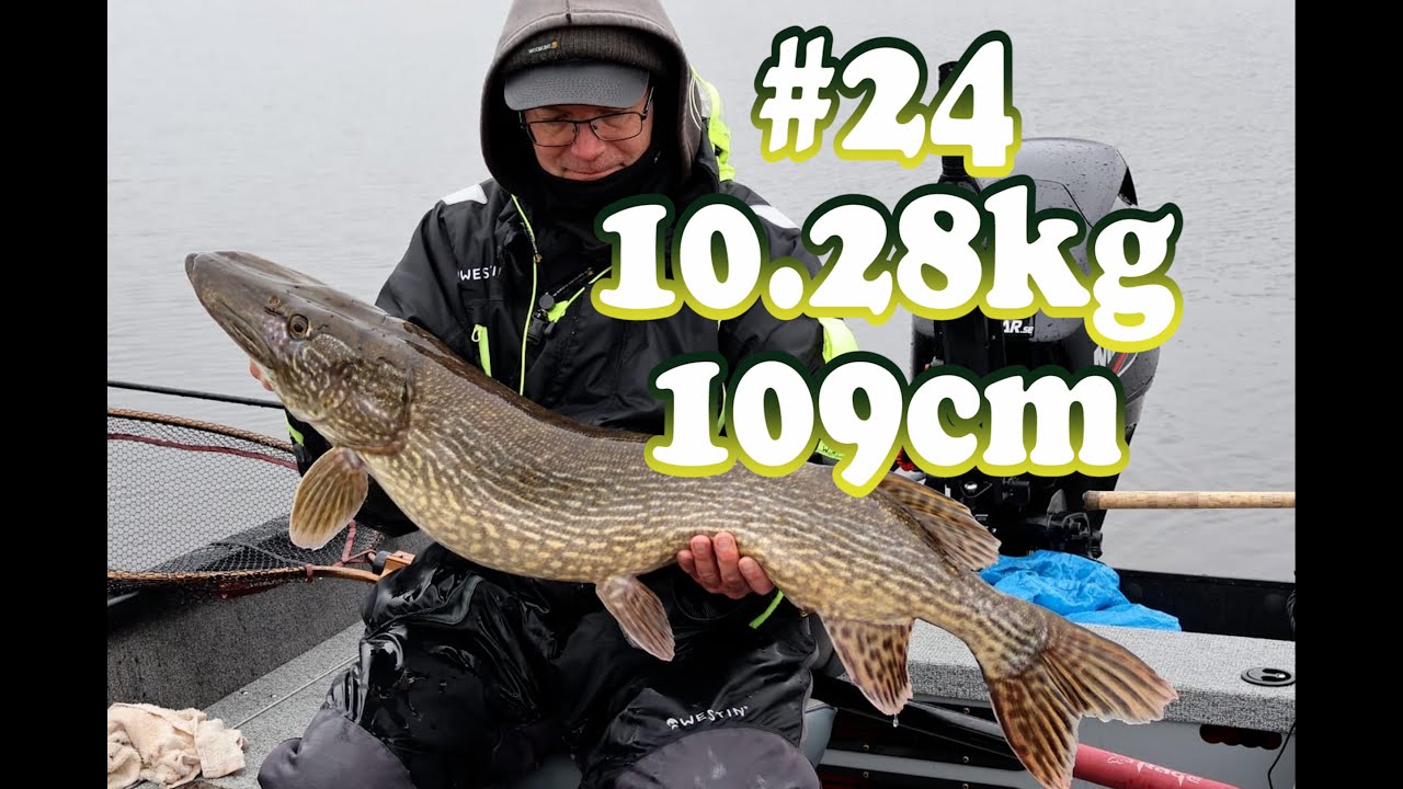 Gädda 10kg+ del 24, 10.28kg