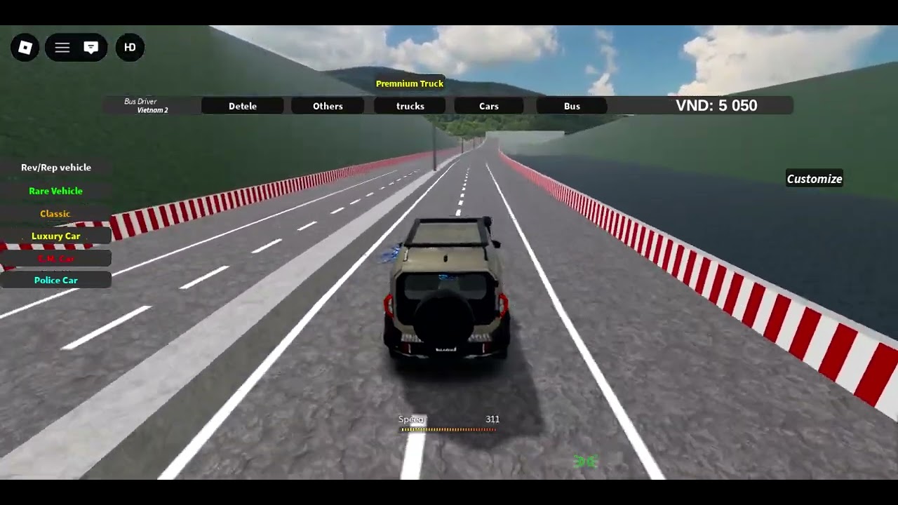 Summer Mountain in Bus Driver Vietnam 2 #robloxb#bdvnd2 #stealabrainrot