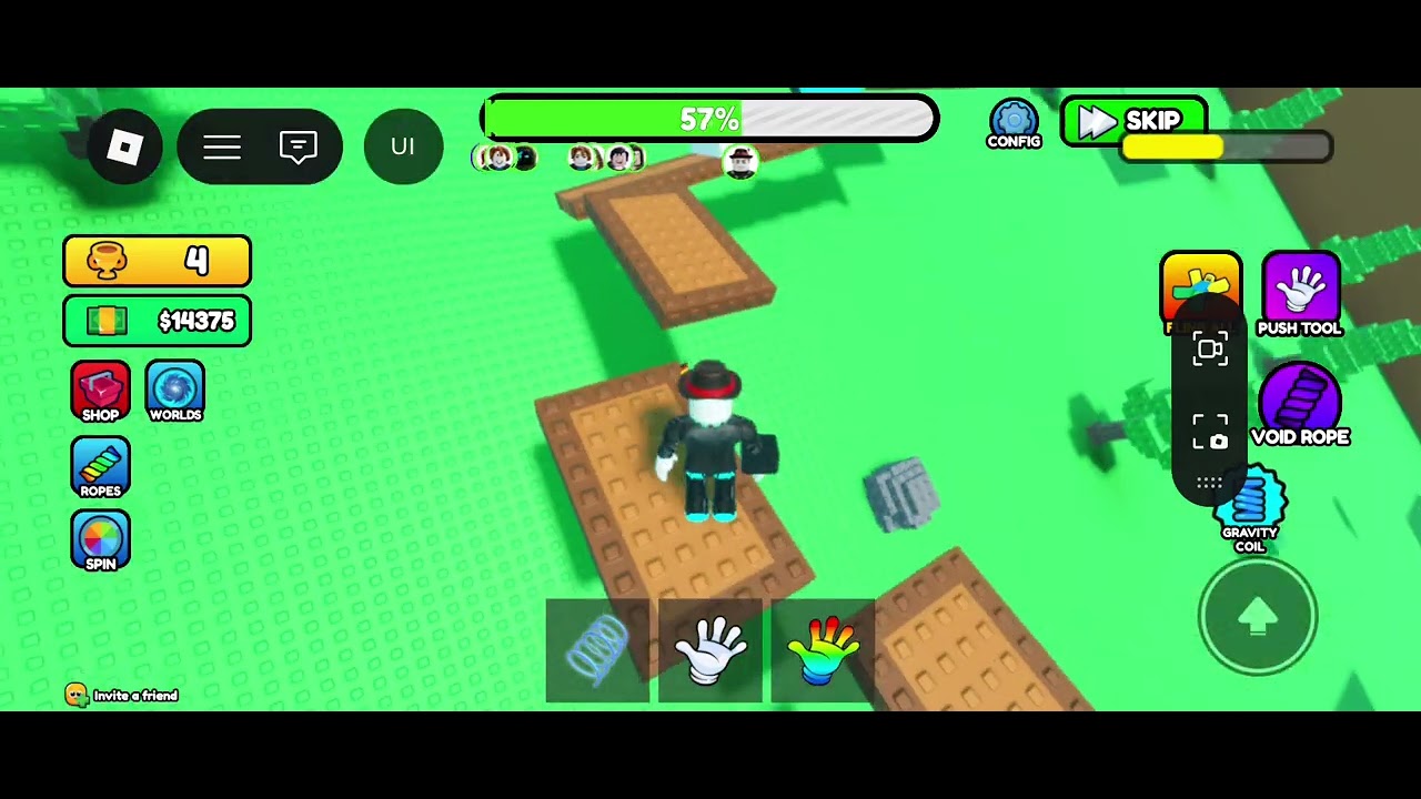 Me playing swingTower  0 TO 100 percent