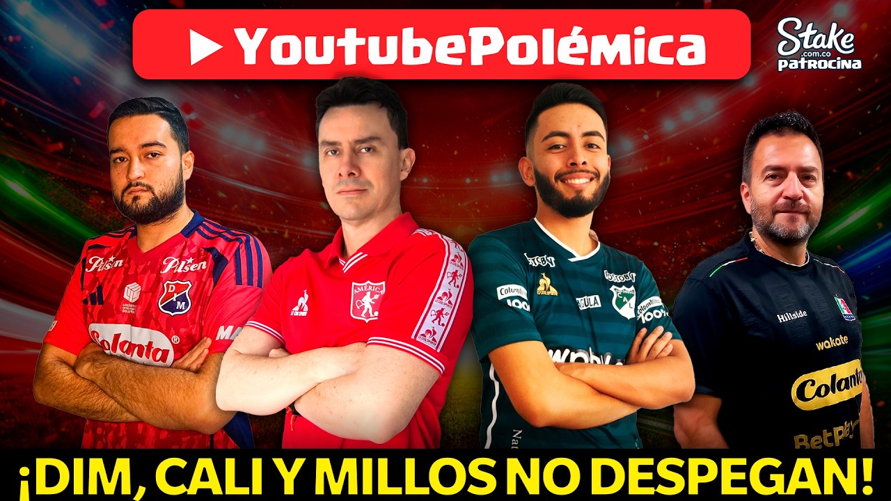 Medellín, Millonarios y Cali no despegan ¿Ya se puede hablar de CRISIS?