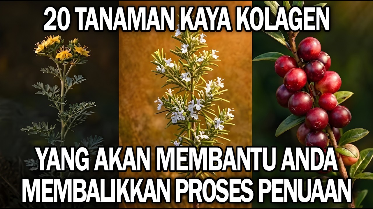 20 Tanaman Kaya Kolagen yang Bisa Membantu Anda Membalikkan Proses Penuaan