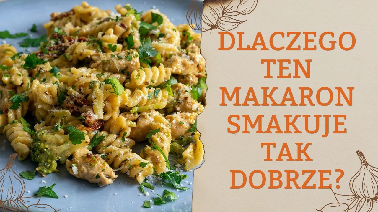 Zrobiłam ten makaron&hellip; i przepadłam 😄Sekret kremowego makaronu z kurczakiem i brokułami!
