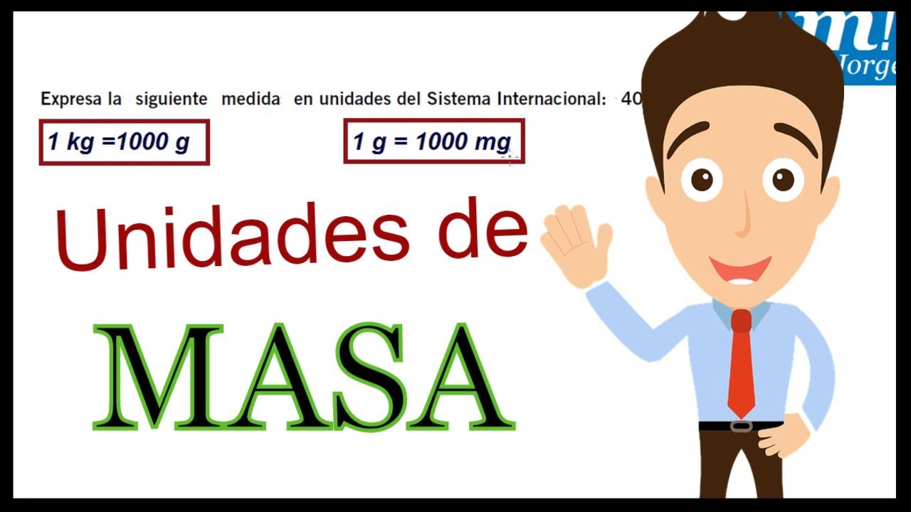 CONVERSIÓN DE UNIDADES DE MASA - Ejemplos