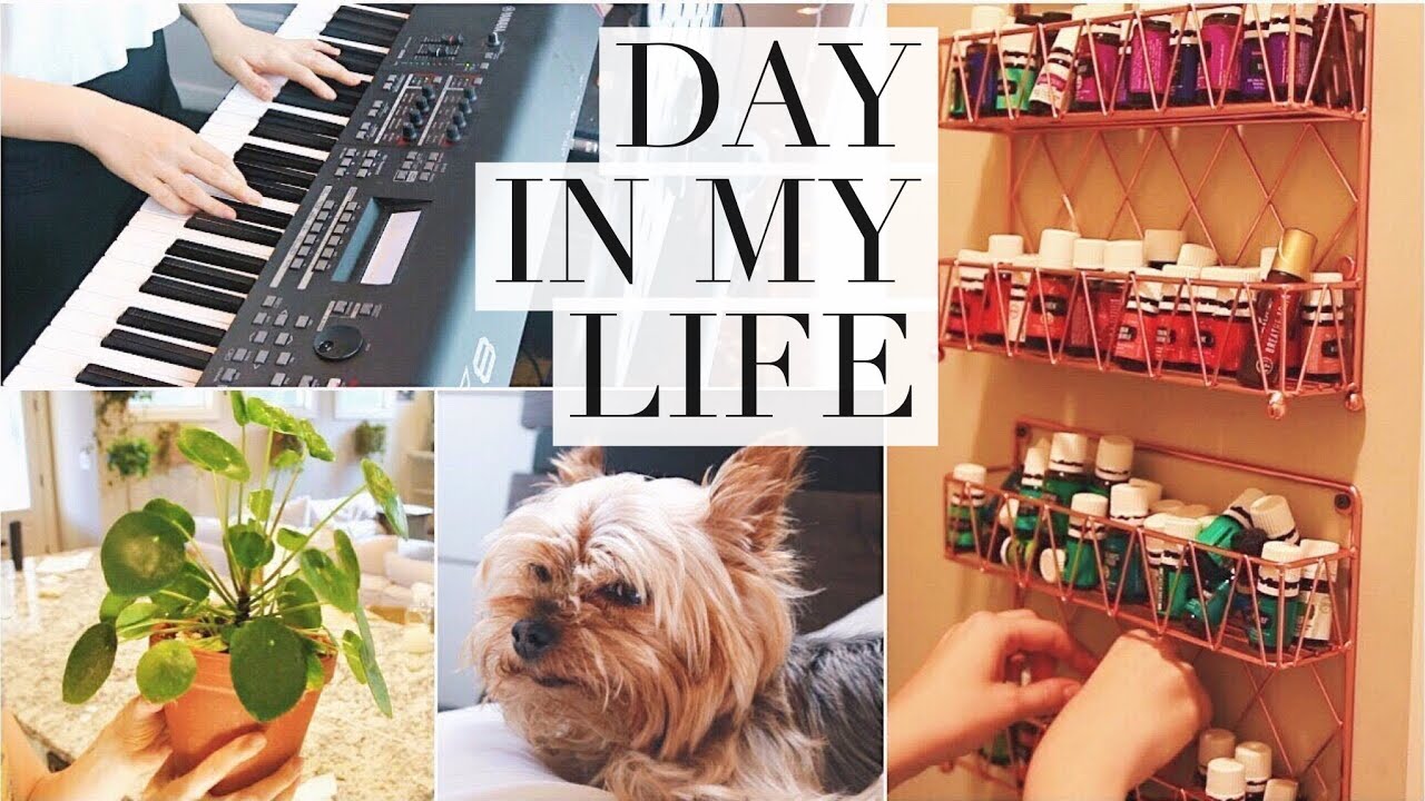A Day In My Life! Cooking, Cleaning & Piano