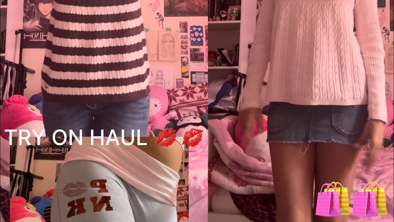 2000s Inspired Try On Haul | Pink and Hollister 