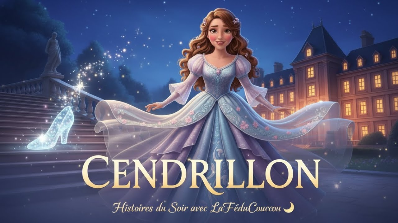 Cendrillon 🩰✨ | Conte Classique pour Enfants | Histoires du Soir avec LaFéeduCoucou 🌙 #cendrillon