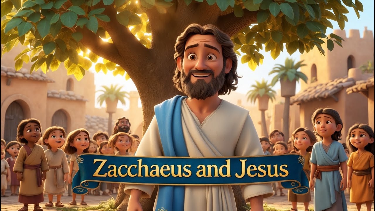 Zacchaeus & Jesus &ndash; A Joyful Bible Song for Kids | Little Harmony Club